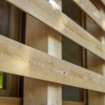 dettaglio assi in legno