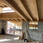 realizzazione tetto e struttura in legno di un edifico