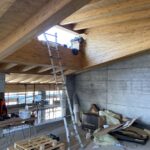 realizzazione tetto e struttura di un edifico