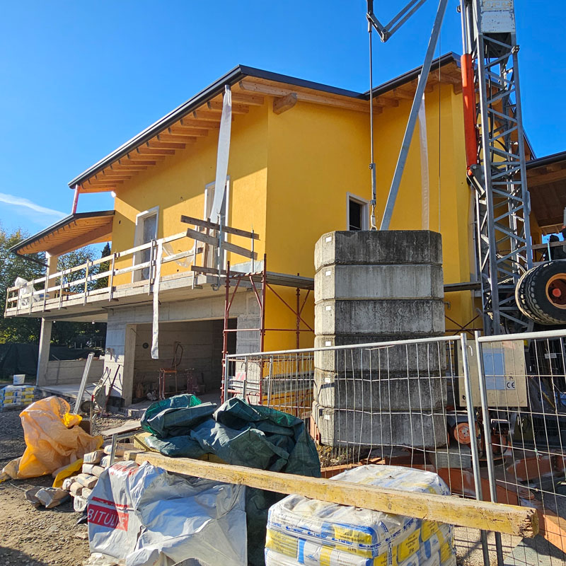 costruzione casa il legno